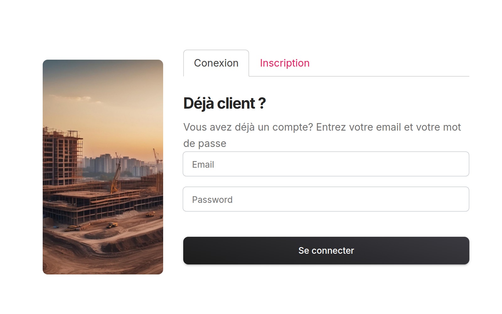 Page d’accueil du site ENMTP